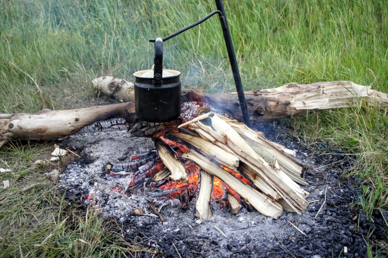 The easiest and most reliable means of purifying water is to boil it