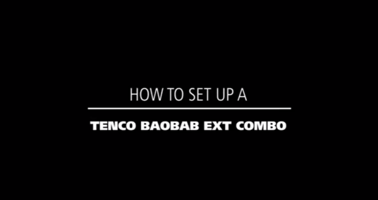 How to set up a Tentco Baobab ext combo