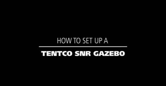 How to set up a Tentco SNR Gazebo