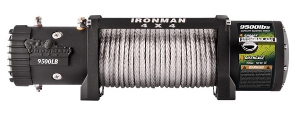 Monster Winch with Synthetic Rope - 9500lbs