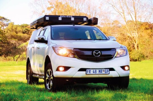 Mazda BT-50 long-termer covered in polyurethane film
