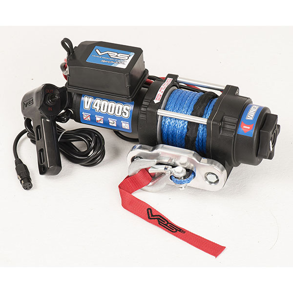 Synthetic Rope Utility Winch - 4000lbs