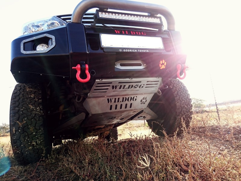 Wildog underbody armour plate