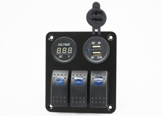 Lumeno 3 switch panel