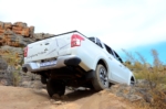 Off-road Test: Mitsubishi Triton Back View Off-road Test: Mitsubishi Triton Back View
