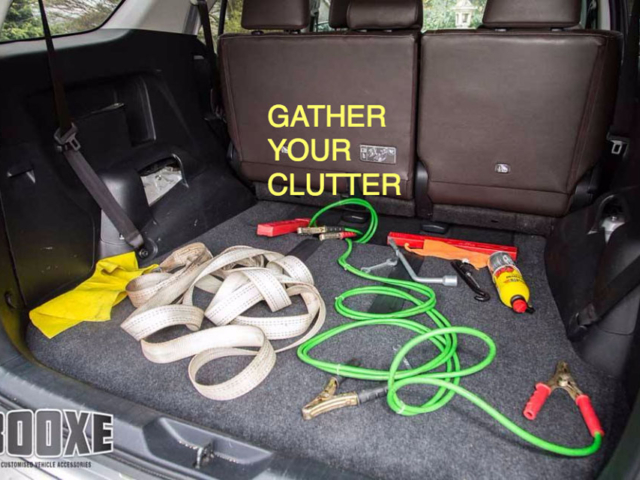 Gather your clutter Gather your clutter