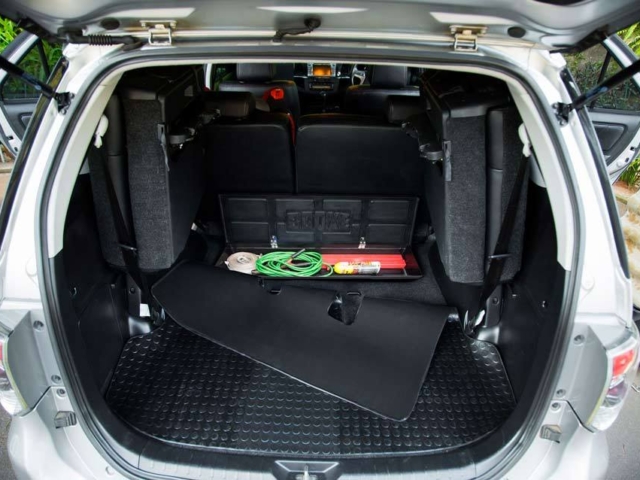 Ideally fits into your Toyota Fortuner recess Ideally fits into your Toyota Fortuner recess
