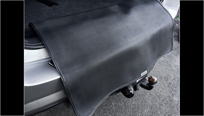 Booxe Bumper Guard hanging over bumper Booxe Bumper Guard hanging over bumper